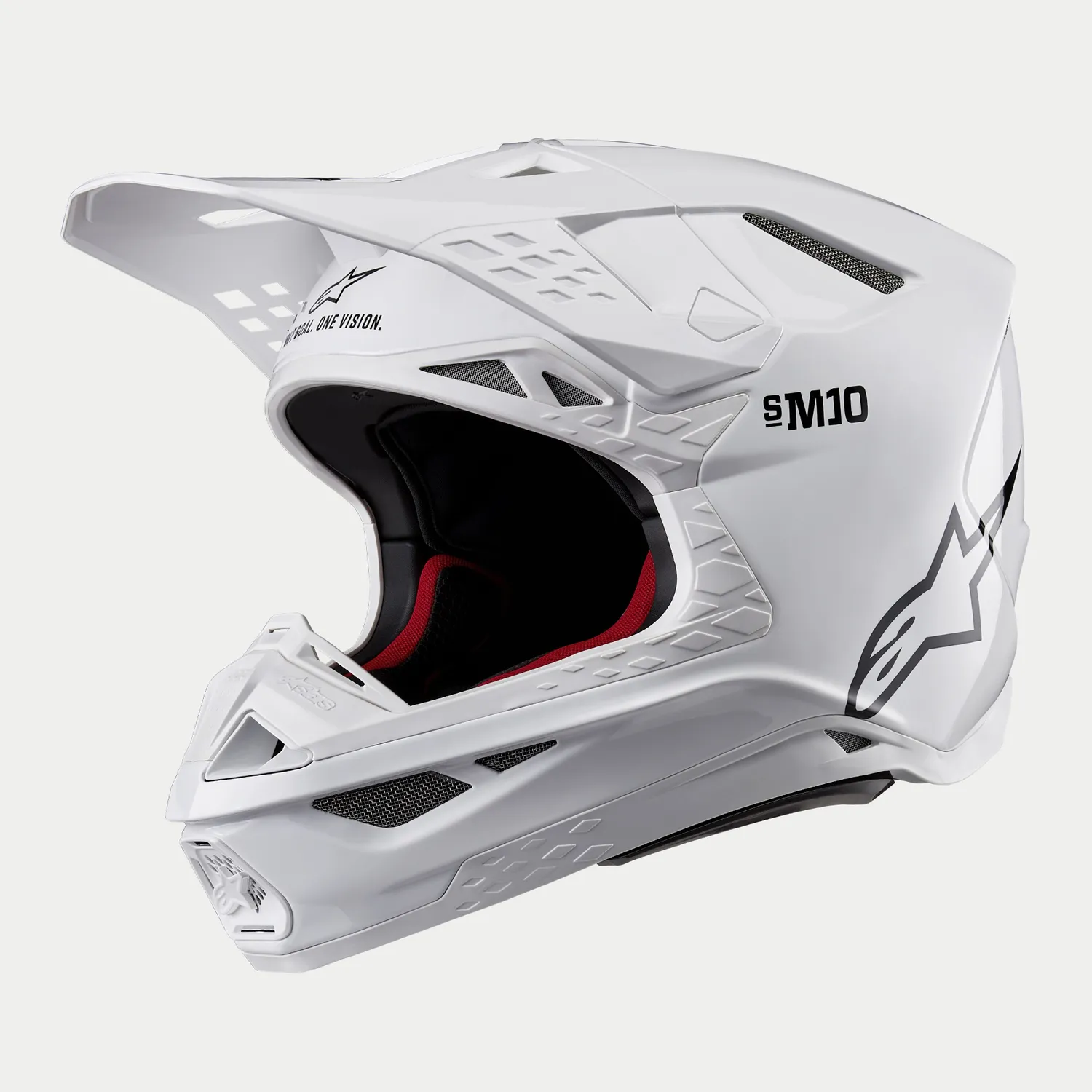 Alpinestars Hjälm S-M10 2206 Solid Vit