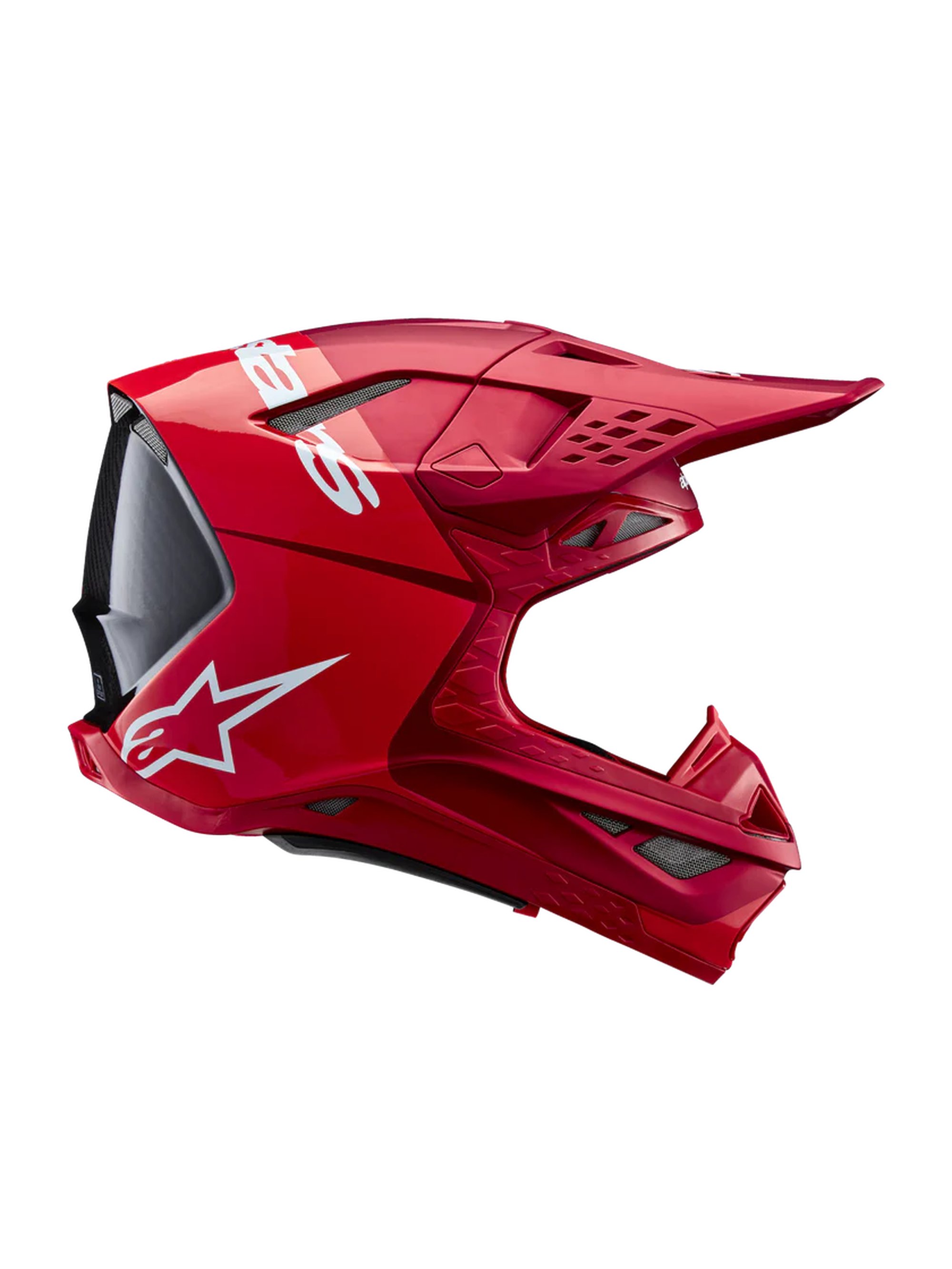 Alpinestars Hjälm S-M10 2206 Flood Röd Fluo