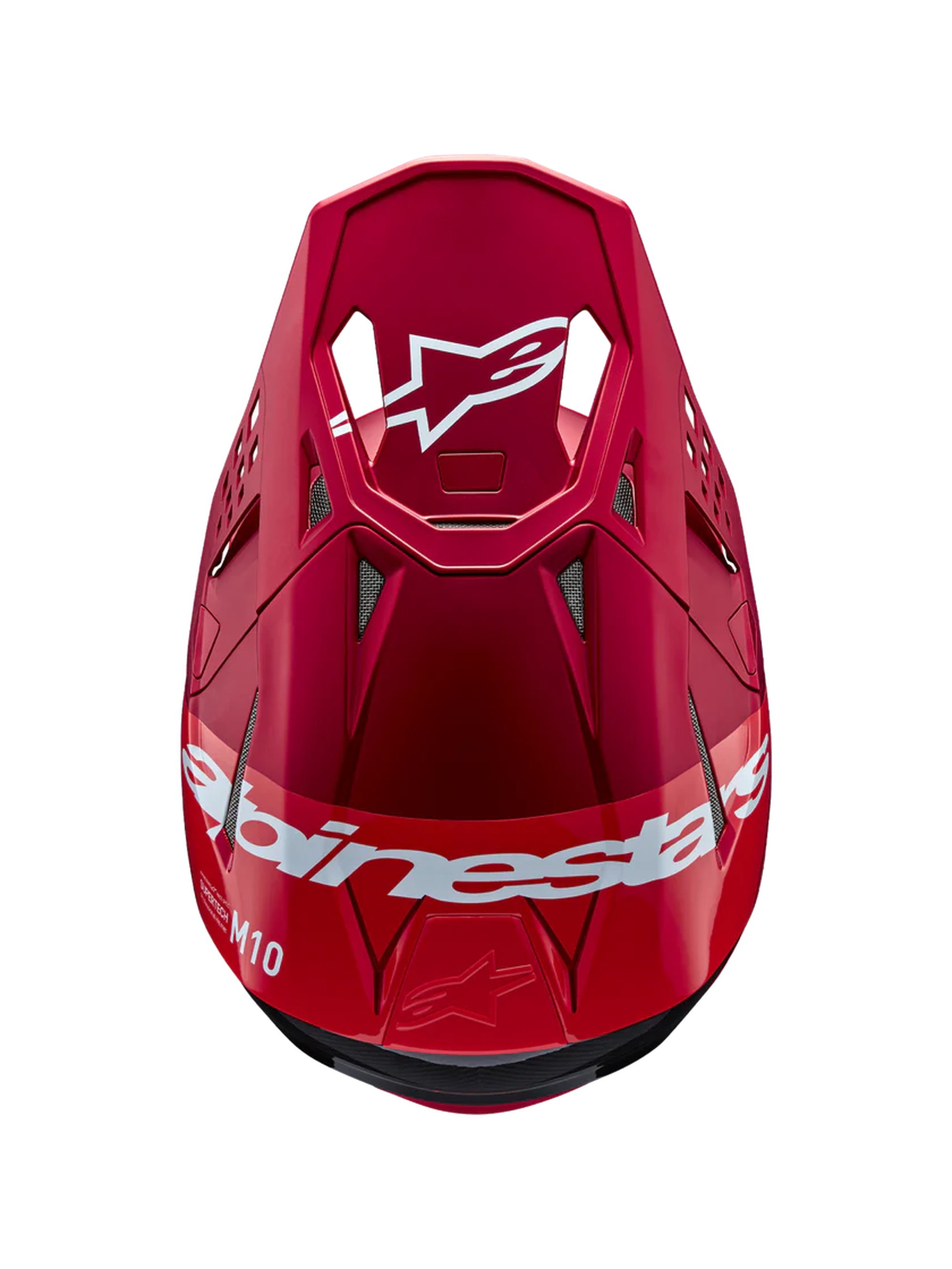 Alpinestars Hjälm S-M10 2206 Flood Röd Fluo