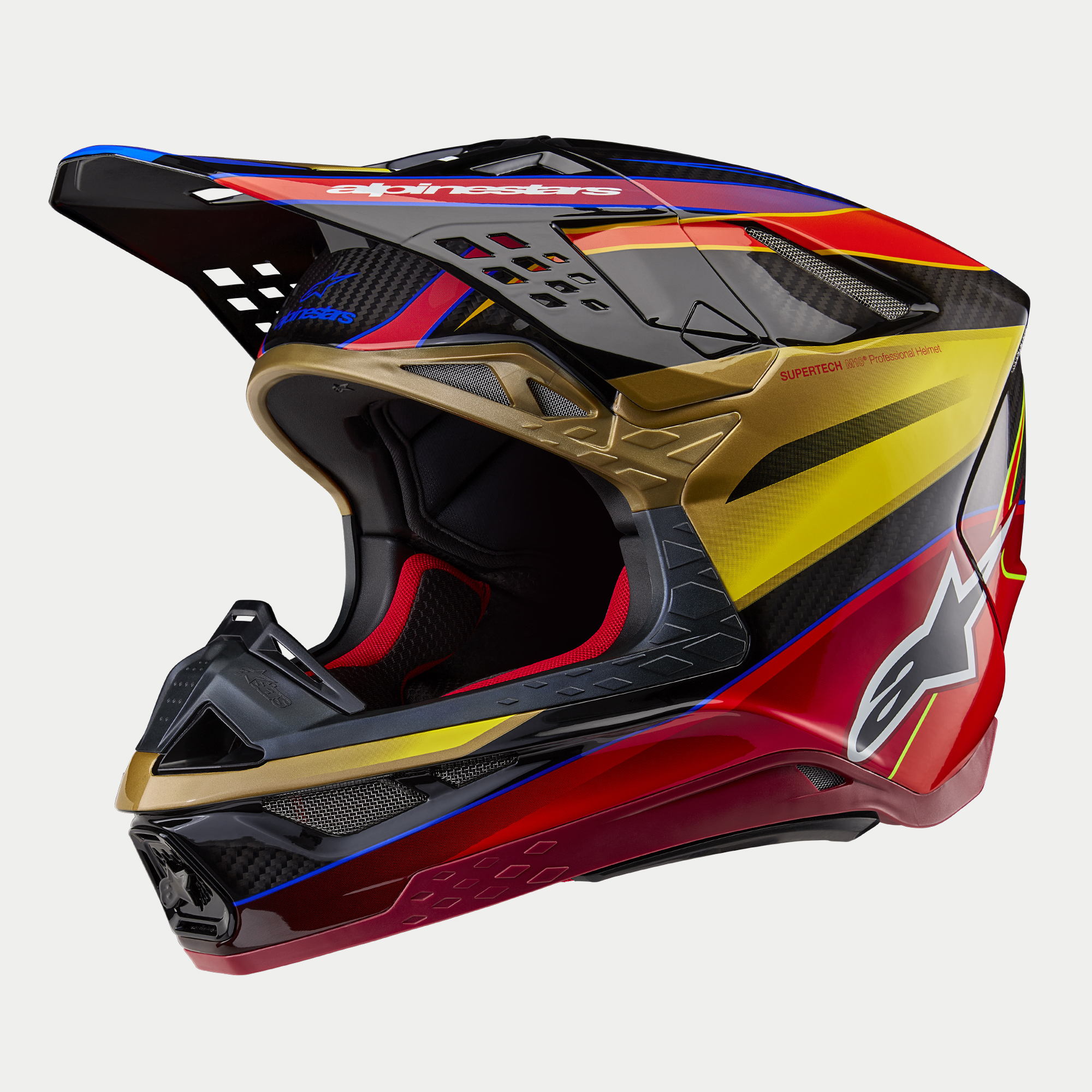 Alpinestars Hjälm S-M10 2206 ERA Guld