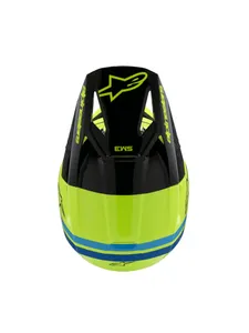 Alpinestars Hjälm SM3 Youth Radium Gul Fluo/Svart/Blå 