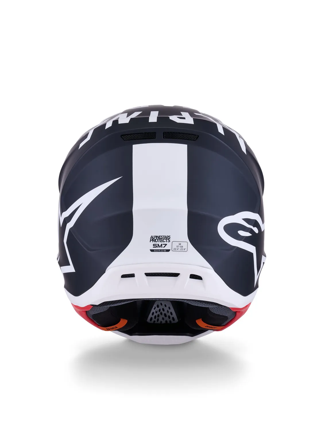 Alpinestars Hjälm S-M7 Dasher Svart/Vit