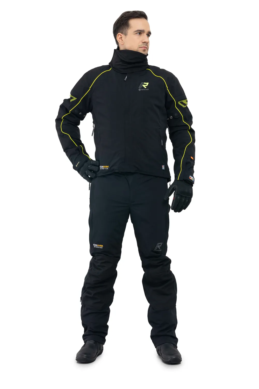RUKKA COMFO-R Jacka Svart/Gul
