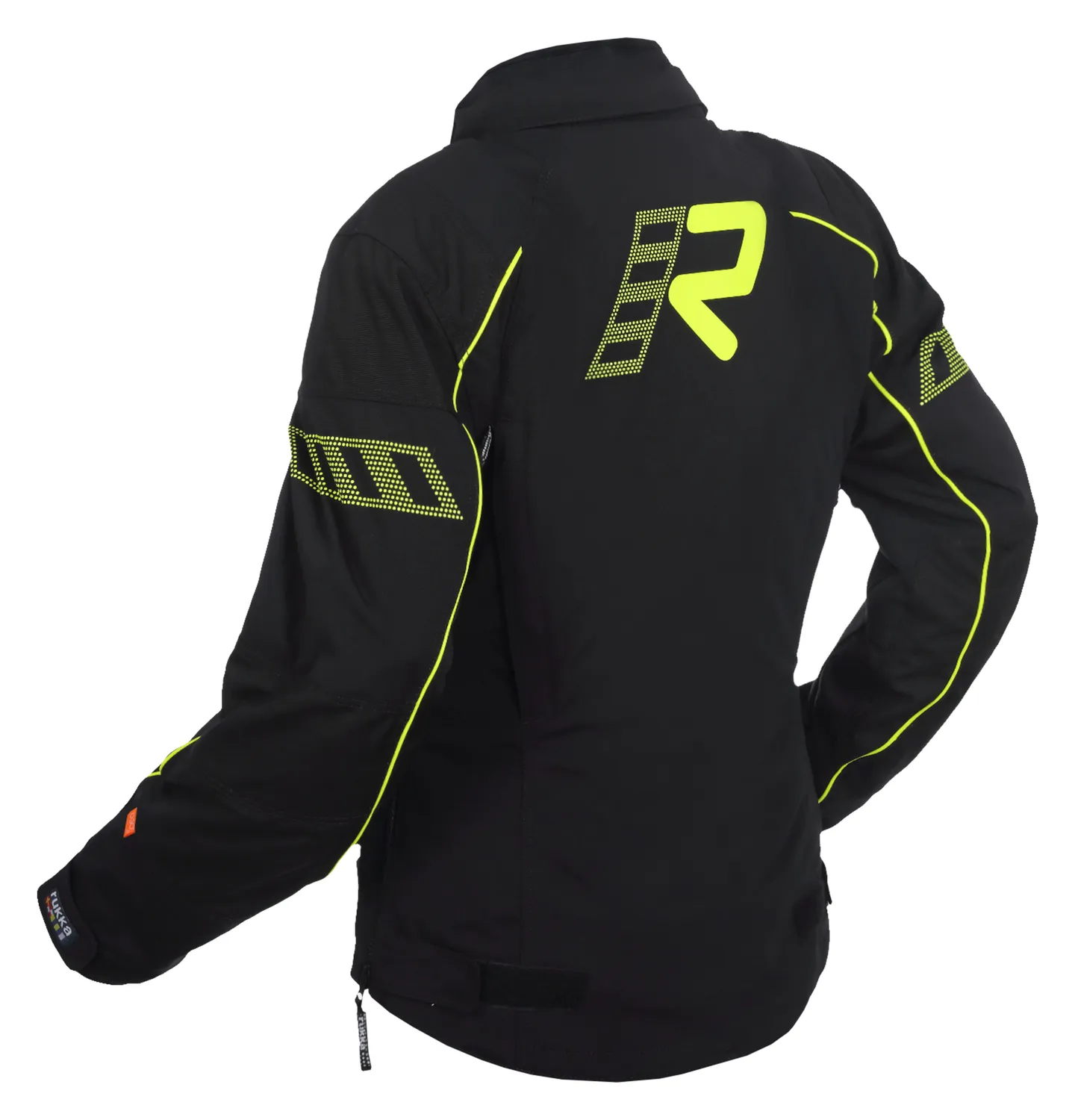 RUKKA COMFORINA Jacka Svart/Gul