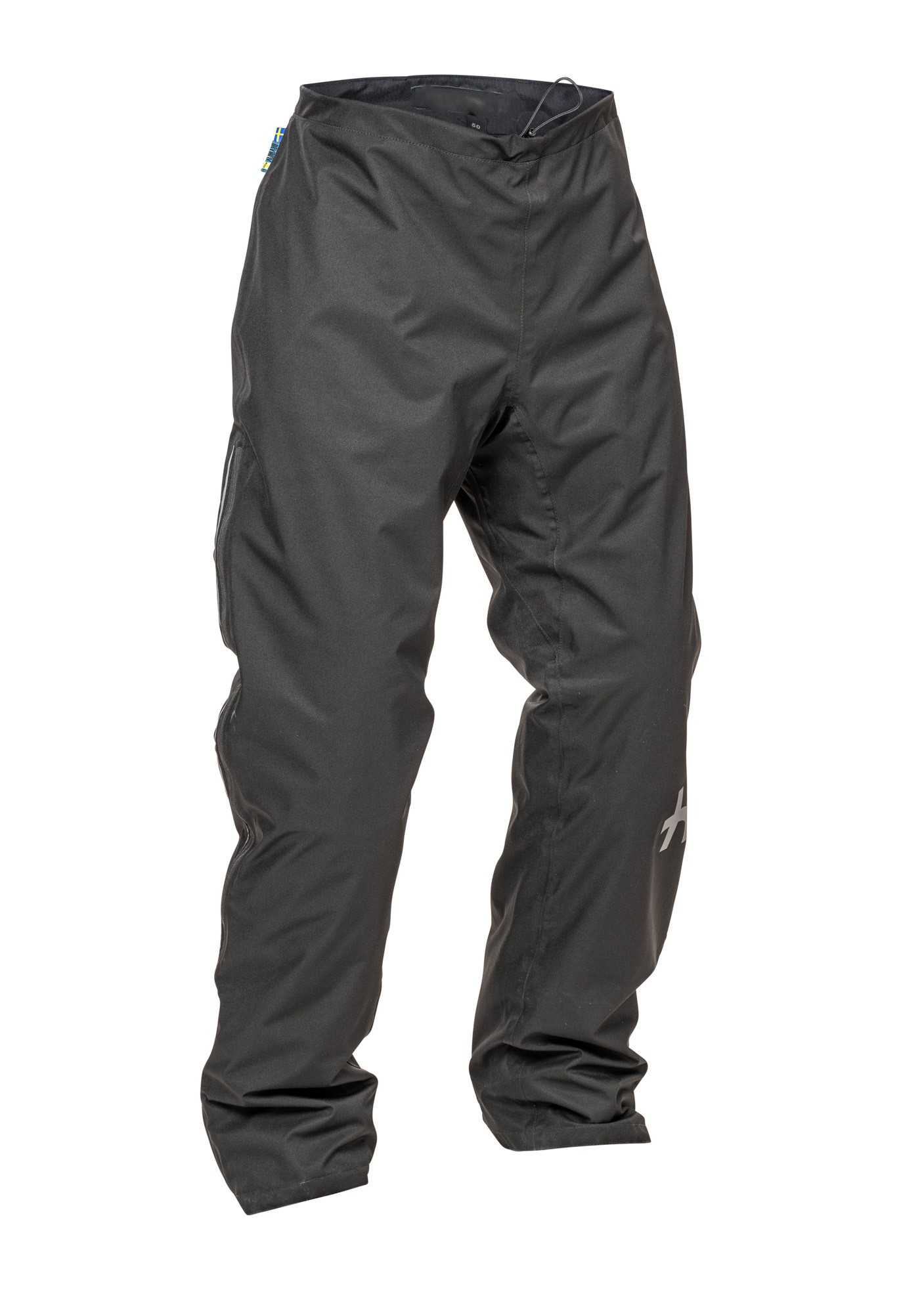 Halvarssons Regnbyxa Bofallet Pants Svart Kort & Bred