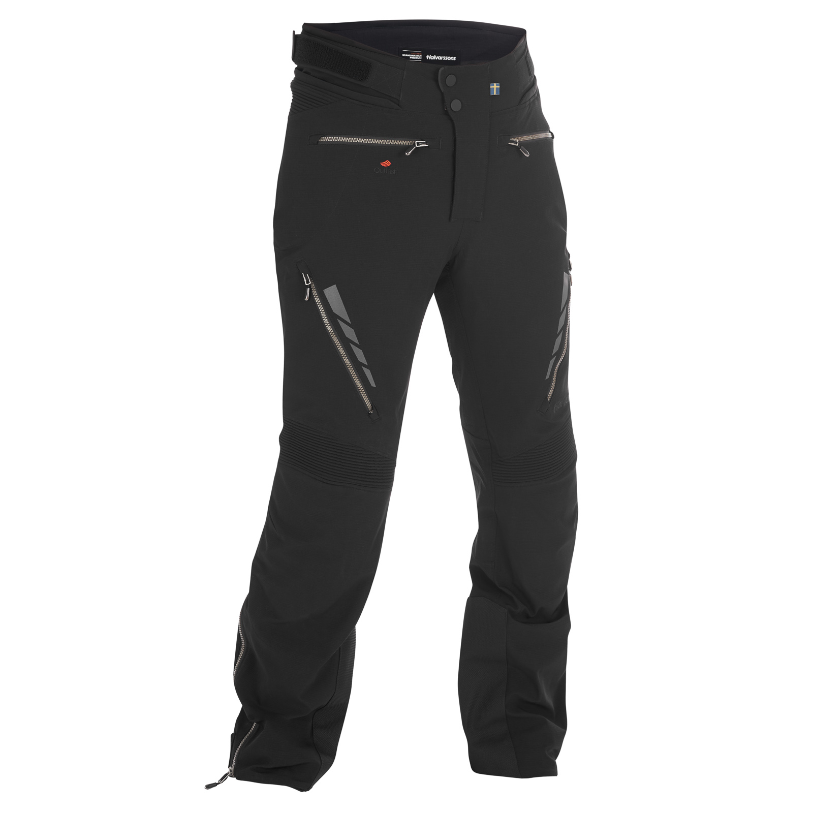 Halvarssons Vinvallen Pants Dam Svart