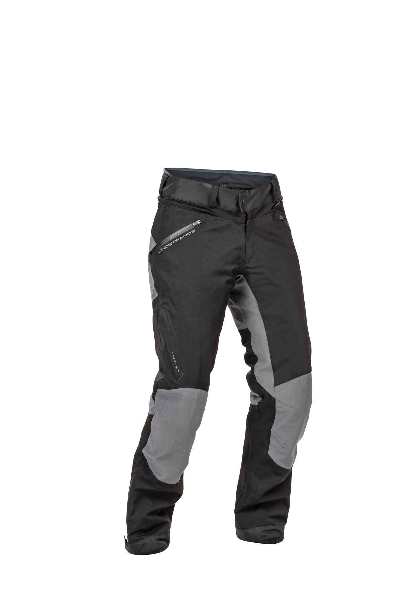Lindstrands Textilbyxa Lofsdalen Pants Svart/stålgrå Kort