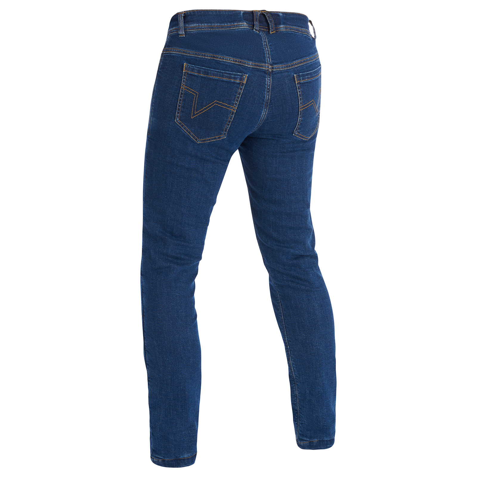 Lindstrands Jeans Berg Blå Lång
