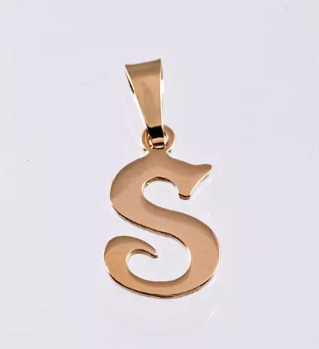 Bokstav 180313H-S 18K