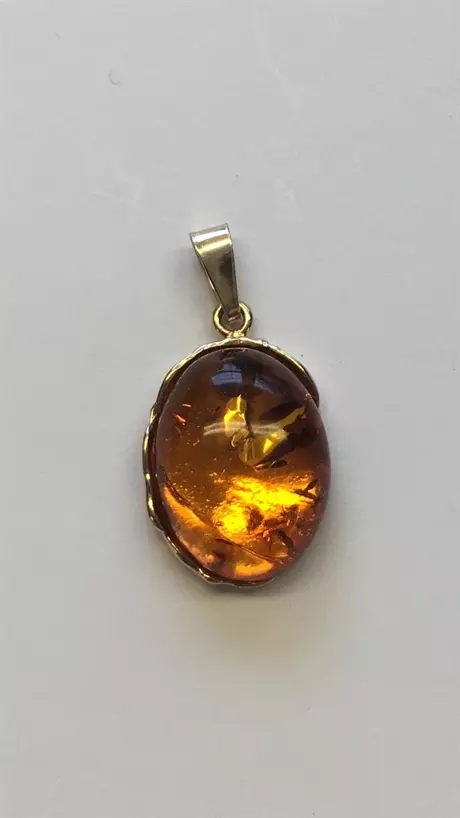 Hänge m bärnsten 18K 180717H 