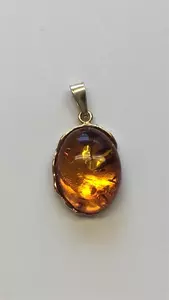 Hänge m bärnsten 18K 180717H 