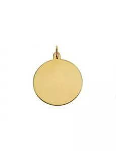 Gravyrbricka 20mm rondell 18K
