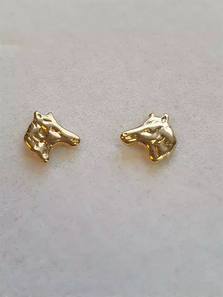 Örhängen häst fasta 18K 180008Ö
