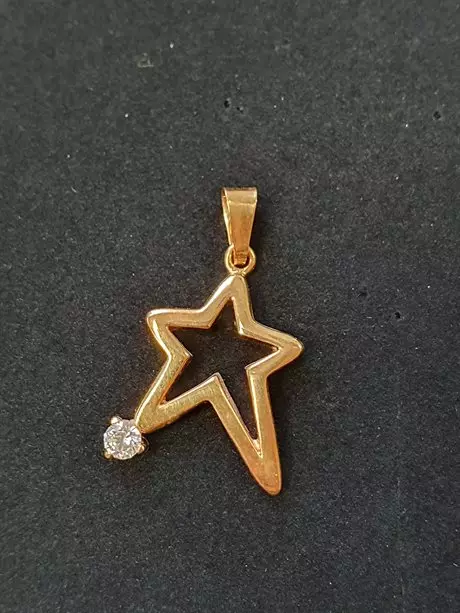 Stjärna med cz 18K 181816H