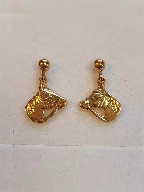 Örhängen häst hängande 18K 180100Ö