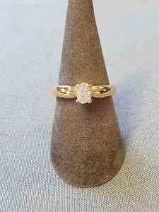 Guldring med cz 18K 180480R