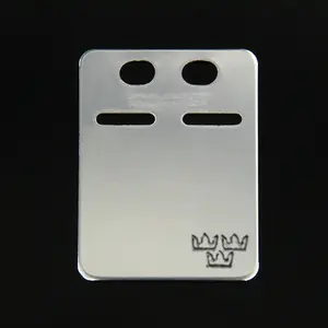 ID-bricka 17x23mm Silver