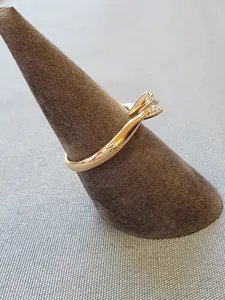 Guldring med cz 18K 180785R