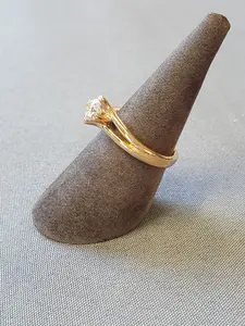Guldring med cz 18K 180786R