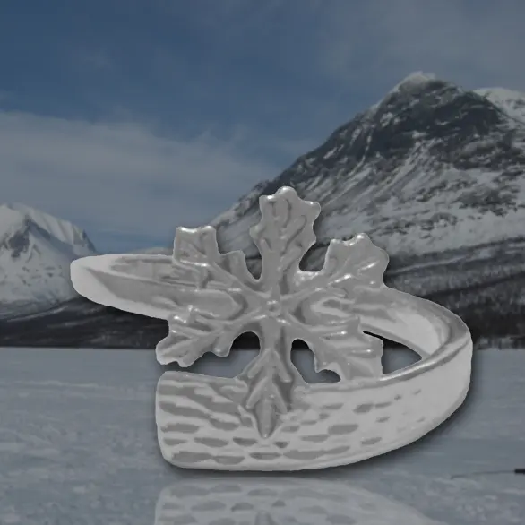 Snöstjärna ring