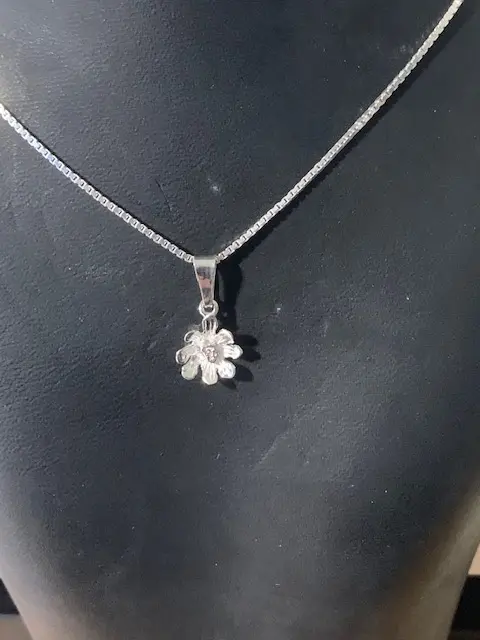 Fjällsippa hänge liten 925