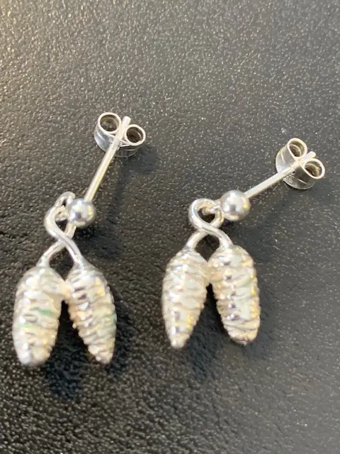 Gran örhänge hängande 925