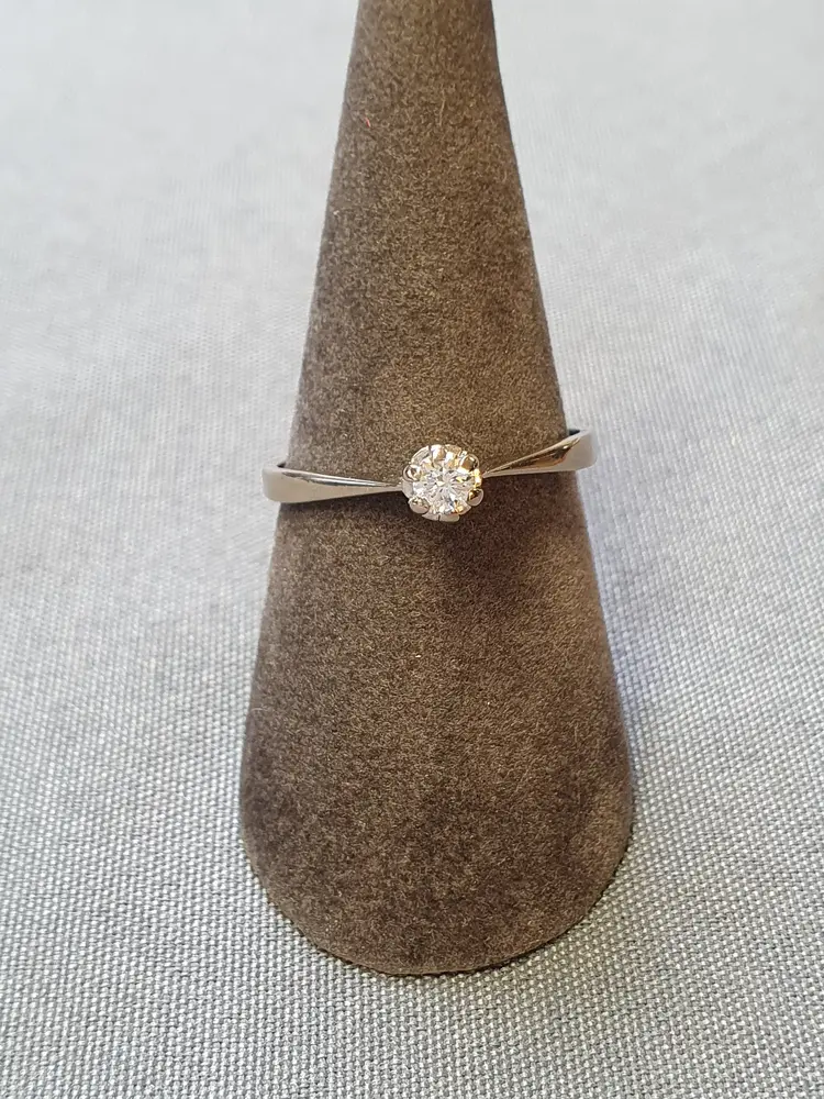 Ring m diamant 2,2gr 57,0 18Kvg
