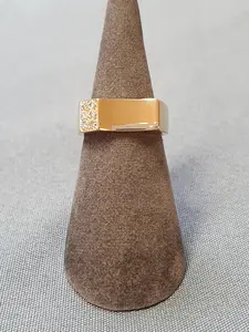 Ring m diamanter 49,0 4,3gr 18K