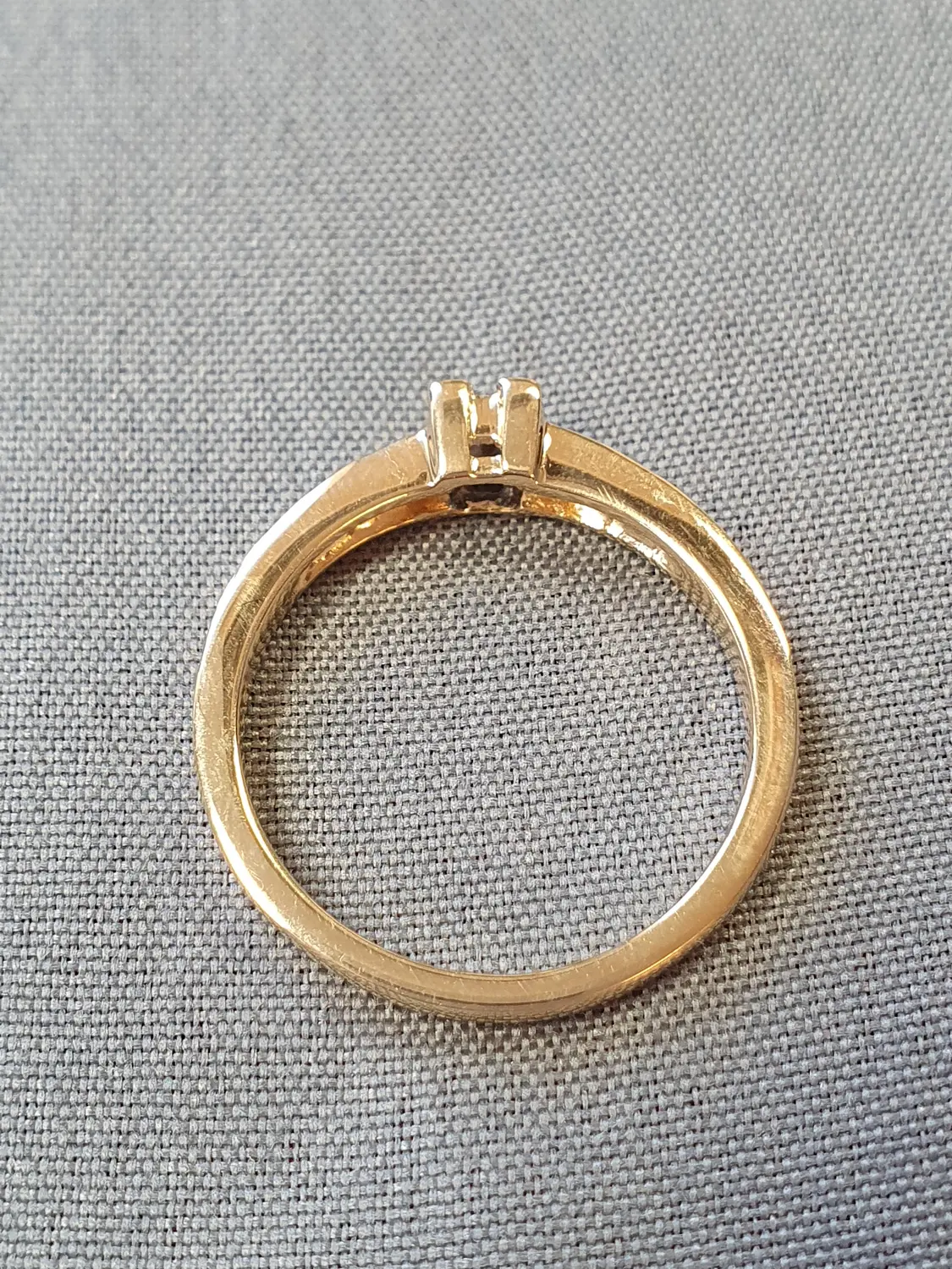 Ring m diamanter  59,0 4,5gr 18K