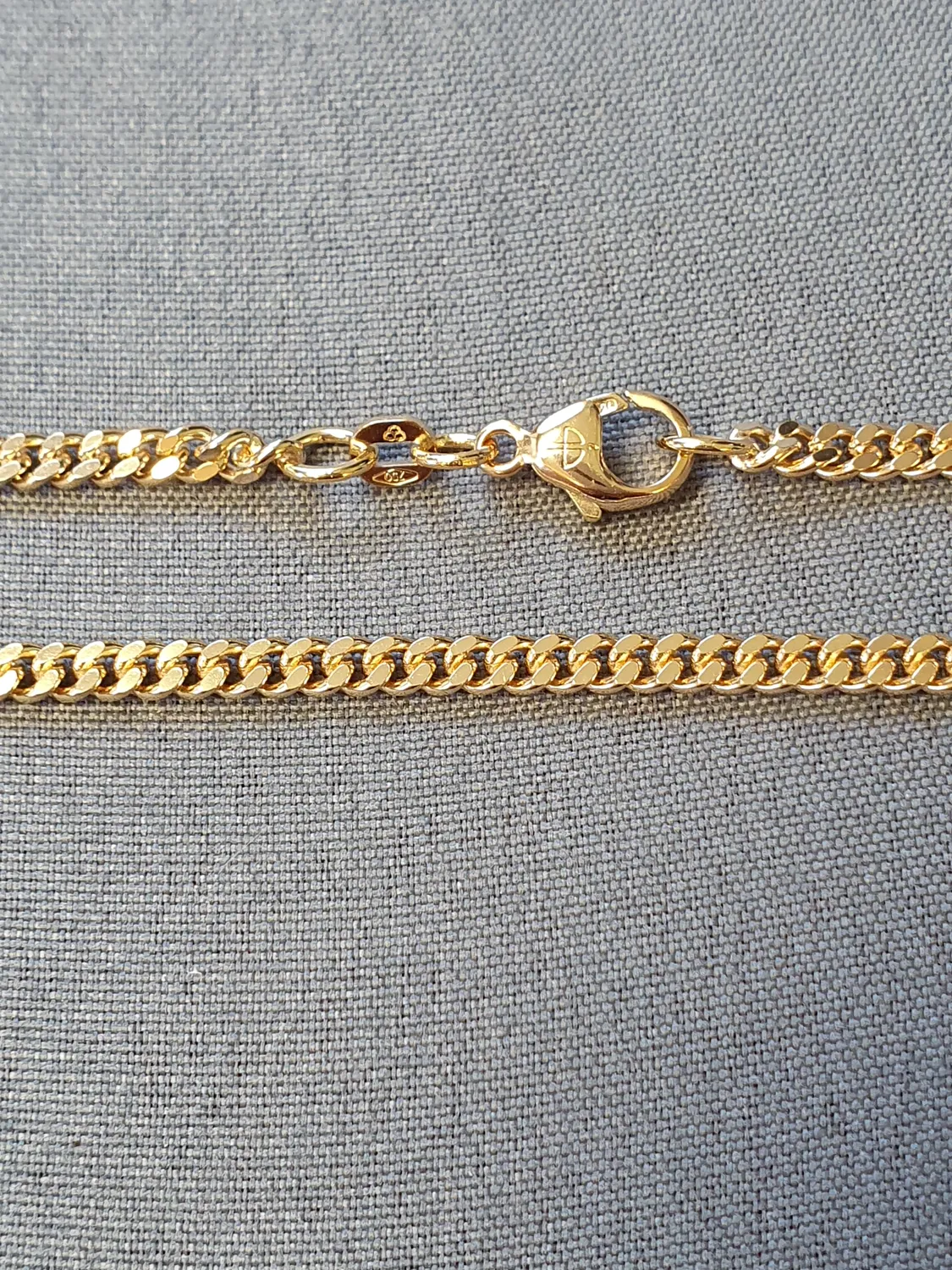Pansar halsband 40cm  14,2gr 18K