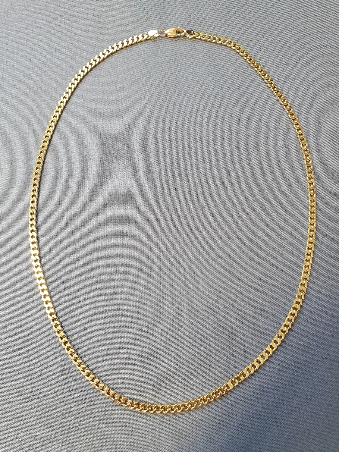 Pansar halsband 45cm 18,3gr 18K