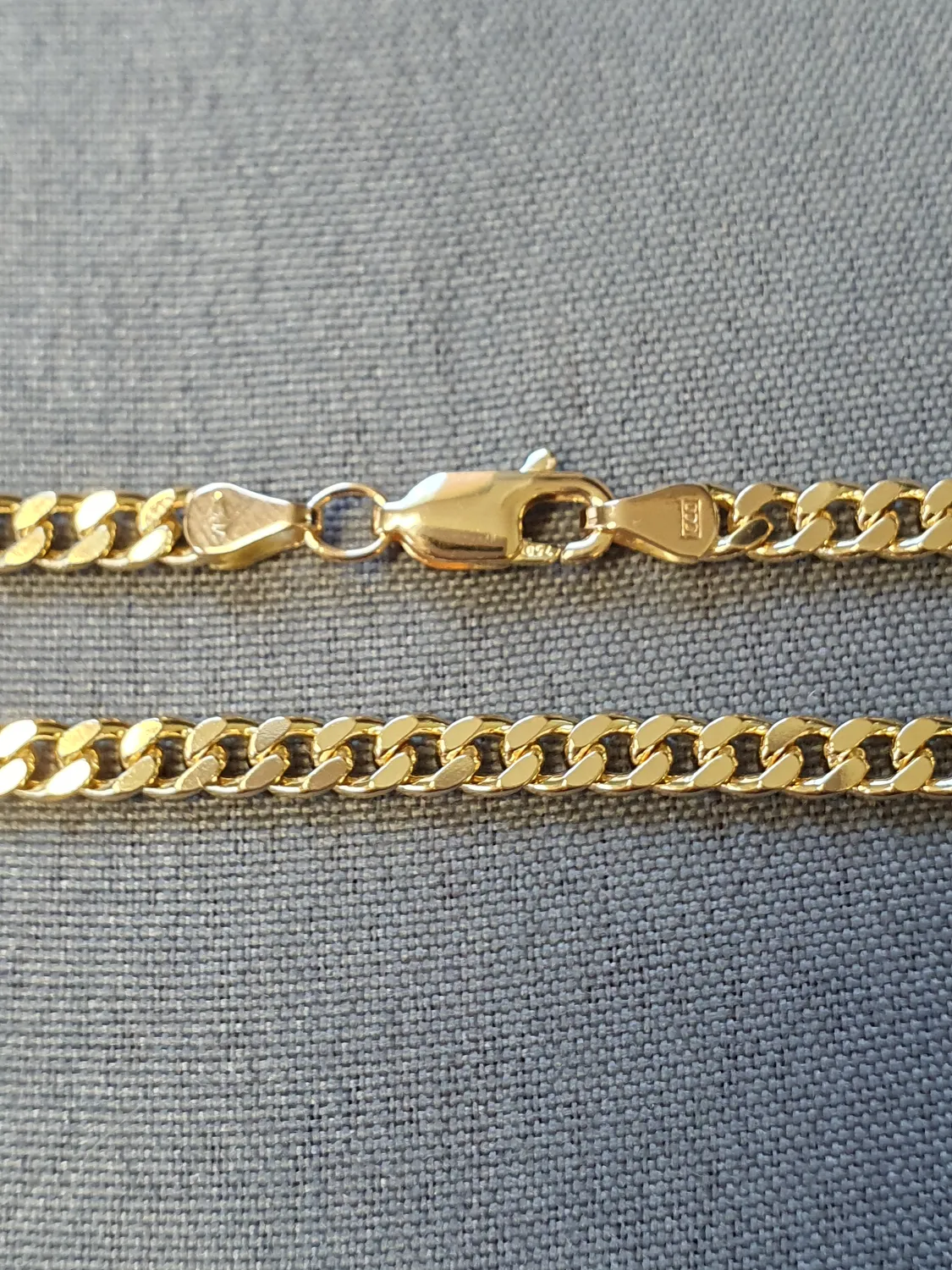 Pansar halsband 45cm 18,3gr 18K
