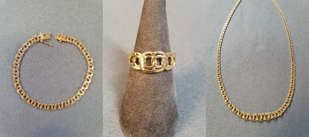 Bismarck smycken i 18K guld – kedjor, armband, örhängen & ringar