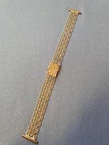 Urband x-länk m stav treradigt 17,5cm 15,6gr 18K