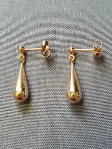 Örhängen hängande droppar 1,8gr 18K