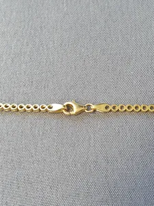 Smyckescollie m cz stenar 15,7gr 45cm 14K