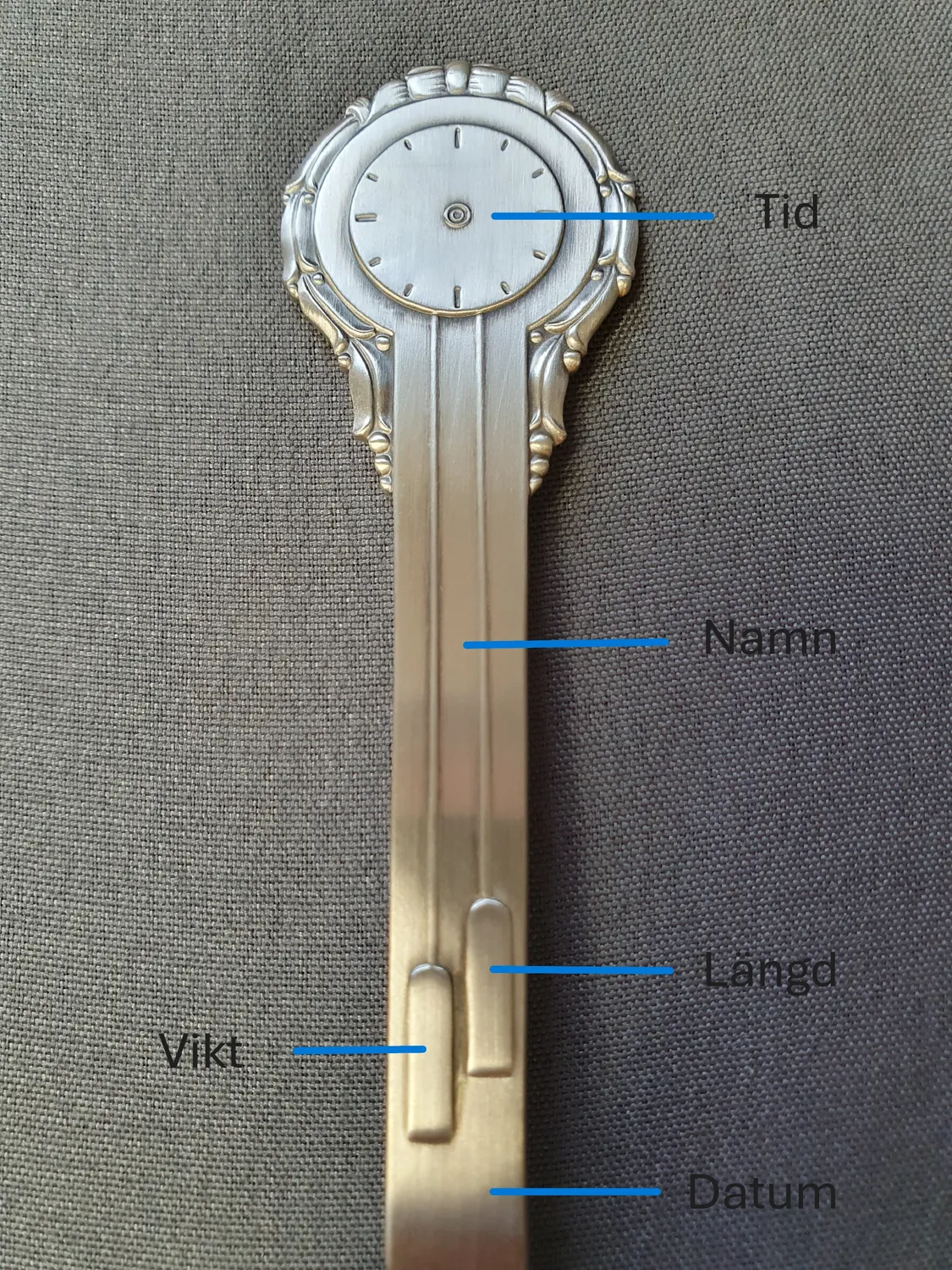 Dopsked Klockan inkl gravyr