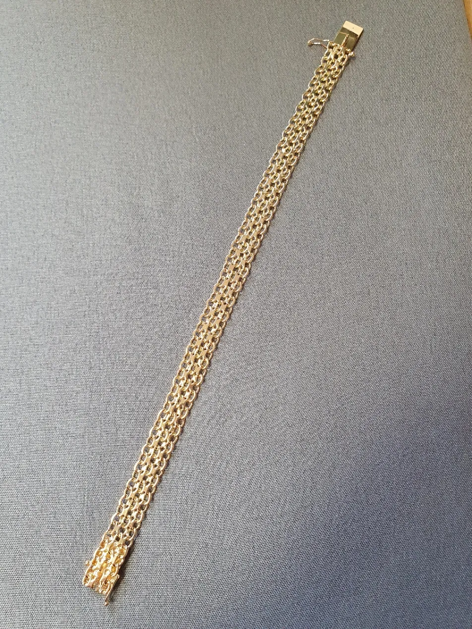 X-länk armband 19cm 15,3gr 18K 