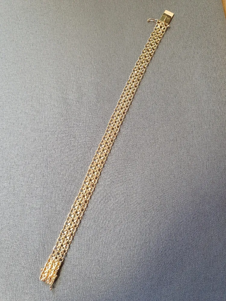X-länk armband 19cm 15,3gr 18K 