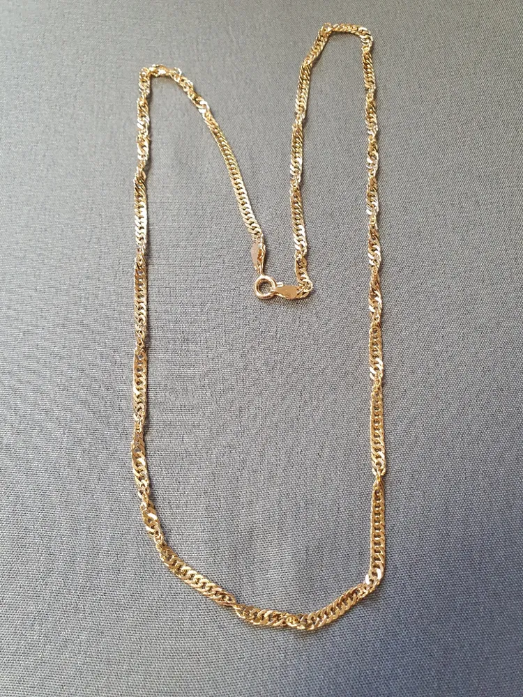 Singapore halsband 52cm 11,6gr 18K