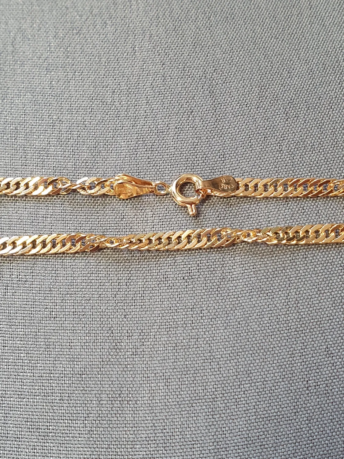 Singapore halsband 52cm 11,6gr 18K