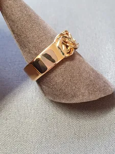 Bismarksring grov 60,5 9,6gr 18K