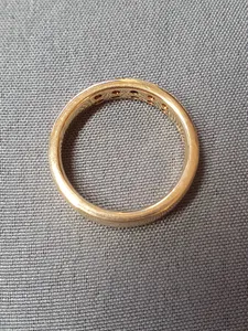 Ring m diamanter 58,0 8,4gr 18K