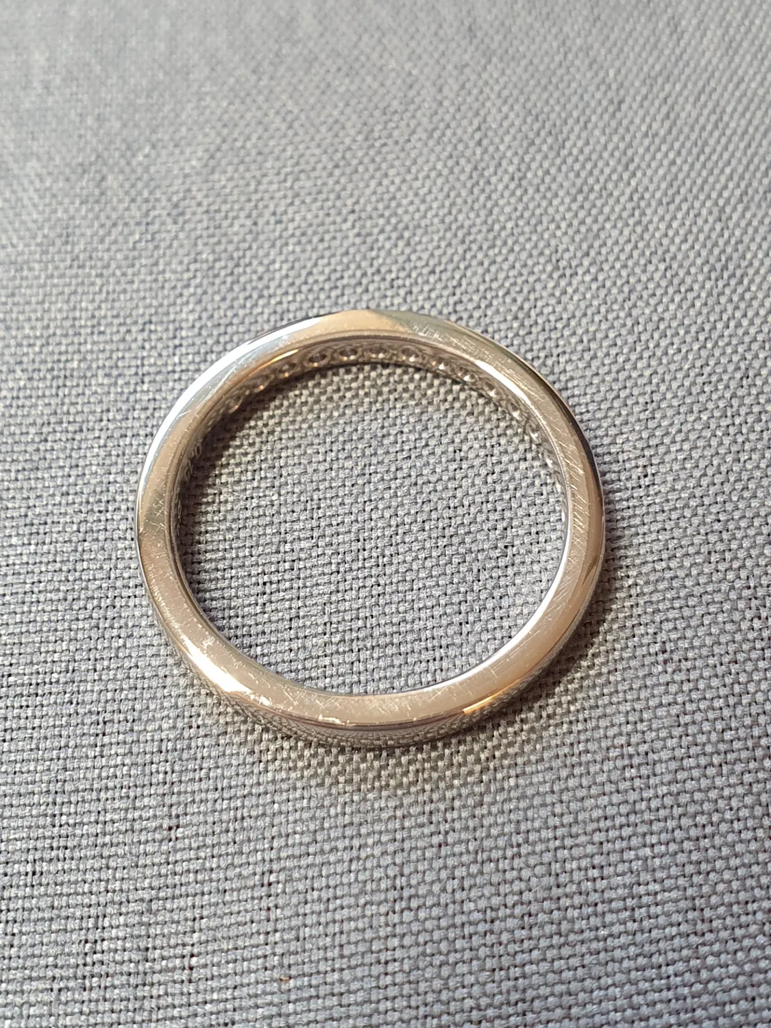 Ring m diamanter 53,0 3,4gr 18K vitguld