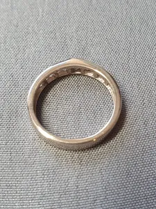 Ring m diamanter 53,0 4,1gr 18K vitguld