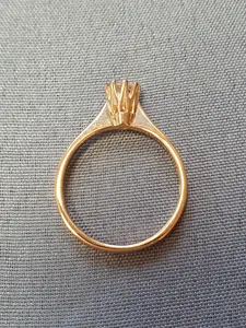 Enstensring med 4 mm cz 18K 180787R