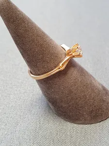 Enstensring med 4mm cz 18K 180773R