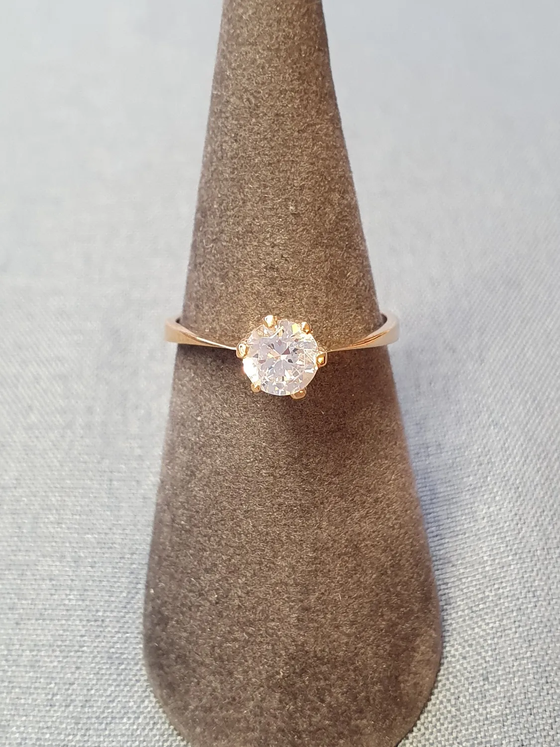 Enstensring med 4,8mm cz 18K 180809R