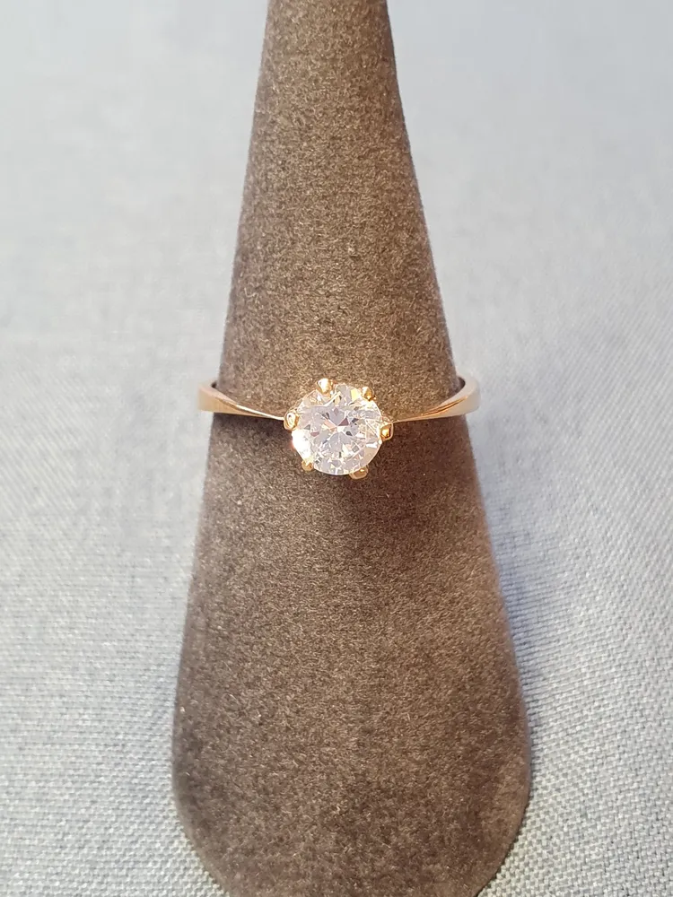 Enstensring med 4,8mm cz 18K 180809R