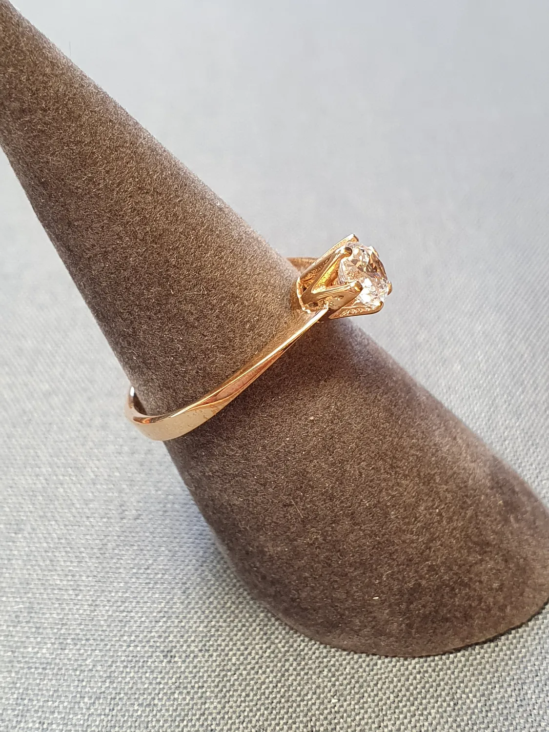 Enstensring med 4,8mm cz 18K 180809R